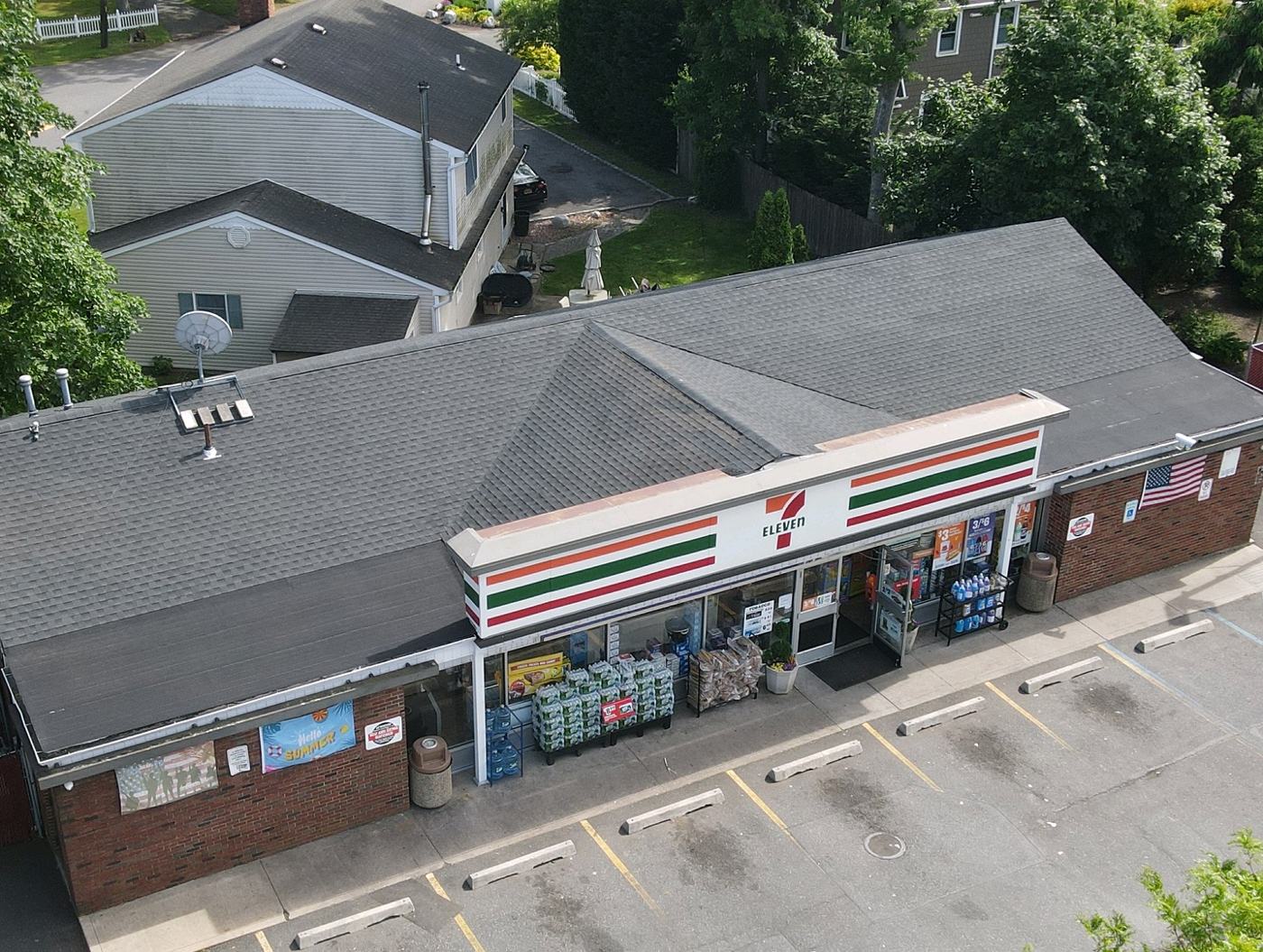 Finished commercial re-roof